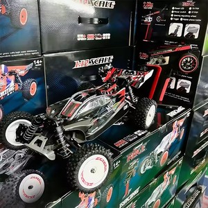 <span class=keywords><strong>Voiture</strong></span> <span class=keywords><strong>télécommandée</strong></span> RC <span class=keywords><strong>tout</strong></span>-<span class=keywords><strong>terrain</strong></span> Wltoys 124010 4x4 électrique 55 km/h <span class=keywords><strong>rapide</strong></span> en alliage d'aluminium, modèle de véhicule jouet 1/12 - Product Image 4