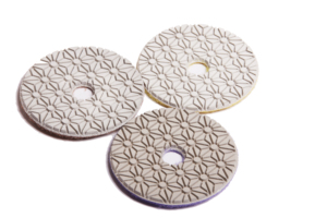 Tampon de polissage humide en diamant, 3 étapes, pour le marbre, granit, 4 pouces, <span class=keywords><strong>Super</strong></span> qualité, 1 pièce - Product Image 2