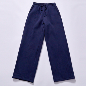 <span class=keywords><strong>Pantalones</strong></span> de chándal de forro polar de pierna ancha con paneles curvos, los más vendidos, para <span class=keywords><strong>hombre</strong></span>, estilo casual, loungewear, skate y streetwear - Product Image 1