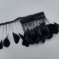 Plumes d'oie naturelles de haute qualité de 15-20 cm (6-8 pouces) avec pointes à franges pour déguisement et performance