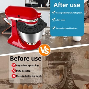 Revêtements en silicone pour batteur <span class=keywords><strong>KitchenAid</strong></span> à tête inclinable 4,5-5 Qt, 3 pièces, écologiques, compatibles lave-vaisselle - Product Image 6