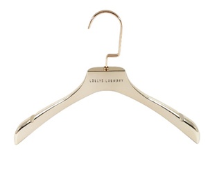 Vàng Sáng Bóng Áo Khoác Móc Áo Tùy Chỉnh Màu Sắc Áo Khoác Sáng Bóng Mạ Điện Mạ Móc Áo - Product Image 5