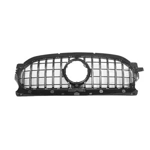 Grille de remplacement StarNav pour pare-chocs avant Mercedes Benz GLA H247 Standard 2020 2021 2022 2023, style grille supérieure en maille - Product Image 5