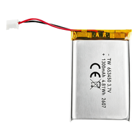 Batterie lithium-ion rechargeable personnalisable 3,7 V, haute sécurité, durée de vie 300 cycles, température de fonctionnement -20~80°C, pour appareils électroménagers