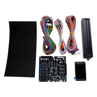 Kit de carte mère pour machine à griffes RY à monnayeur, avec écran LCD, carte de contrôle PCB, faisceau de câblage et capteur, pour machine à griffes
