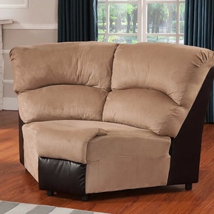Hiện Đại Elephant Skin <span class=keywords><strong>Microfiber</strong></span> & Giả Da Góc <span class=keywords><strong>Sofa</strong></span> Với Ghế Tựa - Product Image 3