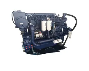 Motor marino de la serie Weichai WP6, motor diésel de 162kw/220hp con caja de cambios avanzada