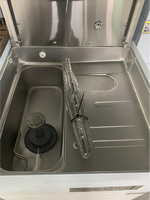 Lave-vaisselle commercial en acier inoxydable entièrement intégré, système de lavage rapide, classe d'efficacité énergétique A+++ MAX70
