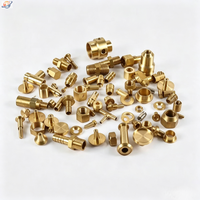 Composants OEM en laiton usinés CNC, raccords moletés de précision, embouts filetés, colliers de serrage, usinage sur mesure