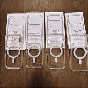 Lai rõ ràng TPU + Acrylic Magnetic điện thoại thông minh bìa cho Iphone 17 16 15 14 đối với Samsung cho <span class=keywords><strong>Galaxy</strong></span> S25 S24 chống sốc điện thoại trường hợp - Product Image 1