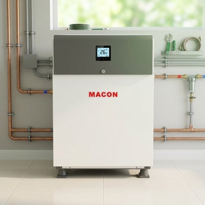 Bomba de Calor Geotérmica Inverter R290 de 15kW <span class=keywords><strong>con</strong></span> Velocidad Variable, Control por WiFi y Aplicación para Calefacción, Refrigeración y <span class=keywords><strong>Agua</strong></span> Caliente Sanitaria - Product Image 1