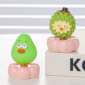 การ์ตูนผลไม้ตกแต่งโต๊ะเรซิ่นชุดหลายชิ้นอุปกรณ์สำนักงานดีไซน์ร่วมสมัย - Product Image 4
