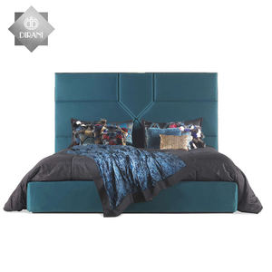 Moderna camera da <span class=keywords><strong>letto</strong></span> mobili set Italia mobili camera da <span class=keywords><strong>letto</strong></span> di alta posteriore del diamante di stile schiacciare pulsante tufted <span class=keywords><strong>letto</strong></span> di velluto di lusso <span class=keywords><strong>letto</strong></span> matrimoniale - Product Image 5