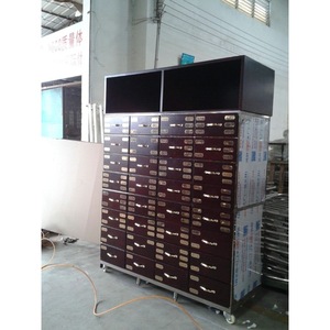 Mueble de Medicina para Hospital Kang Zhi Xing KX-Z02 Marrón 160x56x150mm, Mesa Médica, Almacenamiento para Farmacia - Product Image 2