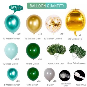 Decoración Ecológica <span class=keywords><strong>para</strong></span> <span class=keywords><strong>Fiestas</strong></span> <span class=keywords><strong>de</strong></span> Cumpleaños <span class=keywords><strong>de</strong></span> <span class=keywords><strong>Adolescentes</strong></span> con Temática <span class=keywords><strong>de</strong></span> Selva, Guirnalda <span class=keywords><strong>de</strong></span> Globos con Hojas <span class=keywords><strong>de</strong></span> Palma y Animales, Arco <span class=keywords><strong>de</strong></span> 12 Pulgadas - Product Image 6
