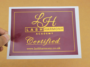 Etiquetas Adhesivas Redondas con Logotipo en Dorado Rosa, Etiquetas Adhesivas de Papel Kraft para Pared, Etiquetas para Libros, Jeans para Niños, Etiquetas para Frascos de Miel - Product Image 6