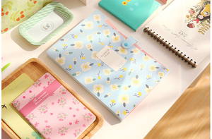 Túi Đựng Tài Liệu Hoa A4 6 Lớp Accordion Phân Loại Giấy Tờ Kiểm Tra Công Cụ Mở Rộng Tập Tin Thư Mục Văn Phòng Phẩm - Product Image 3