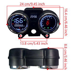Venta directa de fábrica Accesorios de velocímetro Medidor de instrumentos digital Panel de visualización para TAURO 200cc - Product Image 6