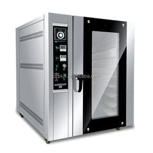 Four à Convection à air chaud en acier inoxydable à 8 plateaux entièrement automatique à usage commercial - Product Image 6