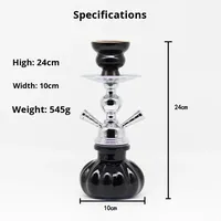 Ensemble de chicha en verre haut de gamme - Fournisseur en gros pour les salons et les événements