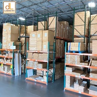 Meubles de cuisine modulaires RTA Hongsheng Direct USA Warehouse, design Shaker gris clair moderne, structure en contreplaqué, certifiés KCMA