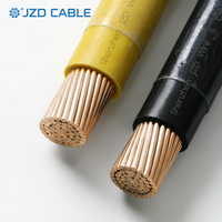 Cable Eléctrico JZD UL83 Certificado THHN/THWN-2, 600V, 1/0 2/0AWG, 85mm², Cobre Trenzado, para Construcción, con Aislamiento de Nylon THHN