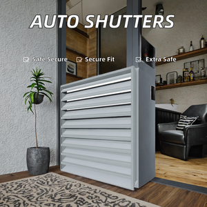 <span class=keywords><strong>Prix</strong></span> d'usine Persiennes horizontales en alliage d'aluminium personnalisées avec composants en acier galvanisé pour appartements et hôtels - Product Image 1