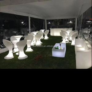 Commercial Furniture 16 Colors Changing Outdoor Furniture Patio <strong>Garden</strong> <strong>bar</strong> <strong>Table</strong> <strong>and</strong> <strong>Stools</strong> Set Furniture - Product Image 4