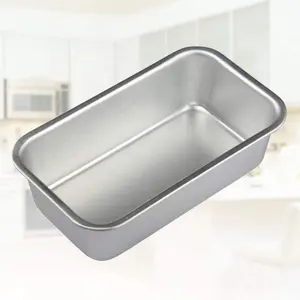 Keuken Eetkamer Bar Mini Aluminium Broodvorm Rechthoekige Non-stick Brood Schimmel Brood Pannen Toast Brownie Schimmel bakken Tool