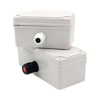 Boîte de jonction électronique étanche, boîtier en plastique ABS, IP65, IP66, IP67, IP68, 130x80x70, IP68