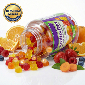 Gomitas Multivitamínicas MultiVites, Nutrición de Espectro Completo, Bajas en Azúcar, Sin Gluten, Proporcionan Energía e Inmunidad para Adultos y Adolescentes - Product Image 3