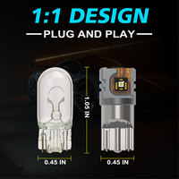 HUAJIAN T10 W5W Canbus-Lampen 501 168 194 FPC Flexibel 3838 LED Kein Fehler Auto-Lampen lese lampe für Auto