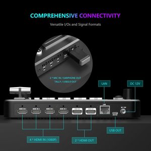SPROLINK NeoLive R2 Plus Accessoire Audio-Vidéo Compatible Multi-Caméras <span class=keywords><strong>Enregistreur</strong></span> Mixeur Commutateur <span class=keywords><strong>de</strong></span> Capture Vidéo pour Diffusion en Direct - Product Image 4
