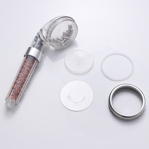 Pommeau de douche ioniseur en acier inoxydable, 1 étape, installation facile pour la maison - Product Image 1