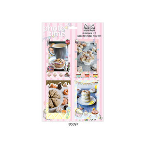 Nekoni cadre Photo autocollants cadres Photo autocollant en carton pour fête mur fond Album journaux Scrapbook autocollants - Product Image 1