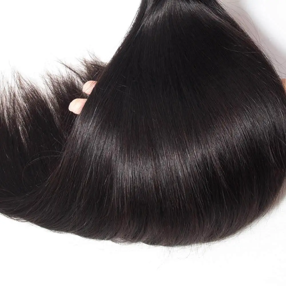 Bundle hair vendors human hair 28 30 32 34 36 40 inches virgin bone straight human hair products for black women