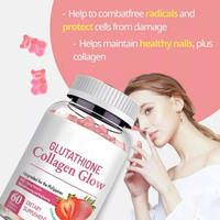 OEM Glutathiones Collagène Gommes éclaircissantes pour la peau Vitamine C Gommes pour adulte Blanchiment de la peau Forme posologique Ours en gélatine