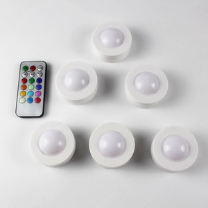 Éclairage d'armoire à détecteur de mouvement à LED Étagères à LED pour <span class=keywords><strong>cuisine</strong></span> avec télécommande à changement de couleur - Product Image 6