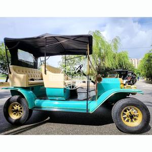 Coche Eléctrico Retro Clásico de Moda, Carruaje Tradicional de Alta Calidad con 4 Ruedas de Acero, 4-17 Asientos, Velocidad Máxima de 60 km/h - Product Image 2