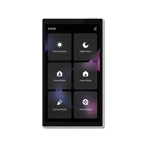 Multifunktion ales 5-Zoll-Touchscreen-ZigBee-Bedienfeld Smart Home Touchscreen Mobile APP Fernbedienung ZigBee Gateway