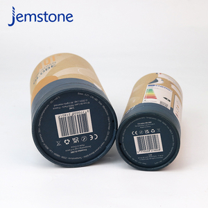 Custom Design Eco Friendly Bulb Cardboard <b>Tube</b> Packaging Premium Paper <b>Tube</b> Cylinder Box with Gold Stamping Logo and Paper Inlay - Product Image 4