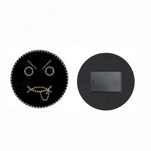 Letrero LED Inalámbrico para Coche con Emoticonos de Feliz, Sonriente, Encantador, <span class=keywords><strong>Enojado</strong></span> <span class=keywords><strong>y</strong></span> <span class=keywords><strong>Triste</strong></span>, Pantalla LED Montada en el Coche - Product Image 5