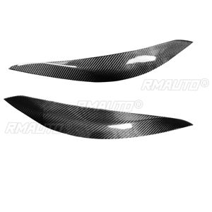 1 par de cubiertas de fibra de carbono real para faros delanteros de coche, para Subaru Impreza 2015 2016 2017 2018 2019, accesorios para coche - Product Image 2