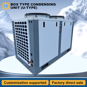 Unidad Condensadora Tipo U Refrigerada por <span class=keywords><strong>Aire</strong></span>, Tipo Caja, Configuración <span class=keywords><strong>Inverter</strong></span> Opcional, Motor para Cuarto Frío 380V Emreson/ - Product Image 2
