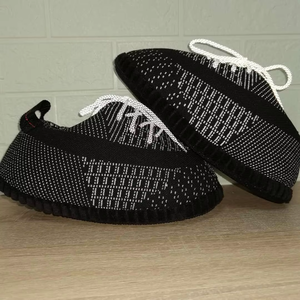 Nueva zapatilla de invierno, zapatillas de felpa, pan, cielo completo, estrella, pareja reflectante, zapatos gorditos, regalo, zapatillas de felpa - Product Image 3