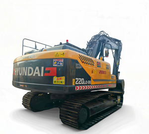 Used Hyundai 220LC-9S Crawler Excavator Original Korea Hydraulic Digger Low Working Hour <b>Construction</b> <b>Machinery</b> For Sale - Product Image 1