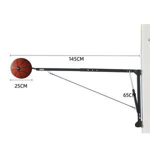 Equipo de Entrenamiento de Baloncesto <span class=keywords><strong>Gaia</strong></span> Sport 2026, Corrector de Postura de Tiro de Baloncesto de Metal Negro - Product Image 5