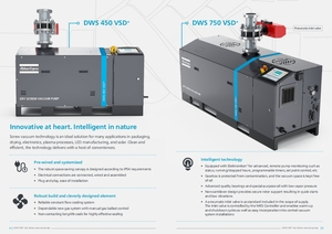 Pompe à vide à vis sèche intelligente Copco DWS VSD série DWS450VSD - Product Image 4
