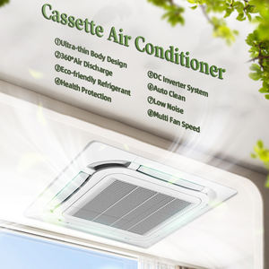 Climatiseur cassette Puremind à vitesse fixe 18K-60K BTU R410A, refroidissement uniquement, avec télécommande, pour restaurants et cafés - Product Image 2