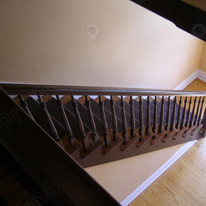 Prima บันไดไม้โอ๊คสีแดง baluster & เสา handrail บันไดบันไดบันได Raiser <span class=keywords><strong>newel</strong></span> โพสต์จมูกบันได - Product Image 1